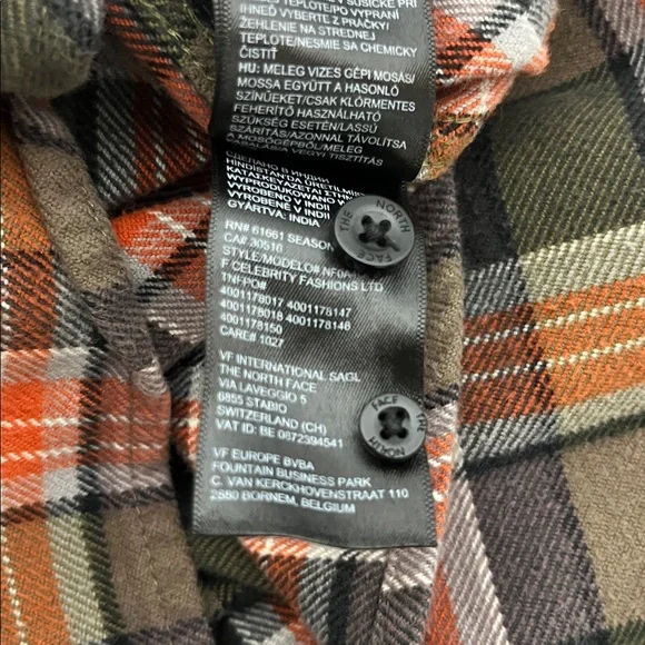 The North Face Men's Arroyo Long Sleeve Flannel Shirt - Picture 9 of 9